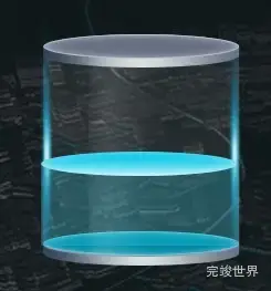 vue 水桶效果水面上浮效果
